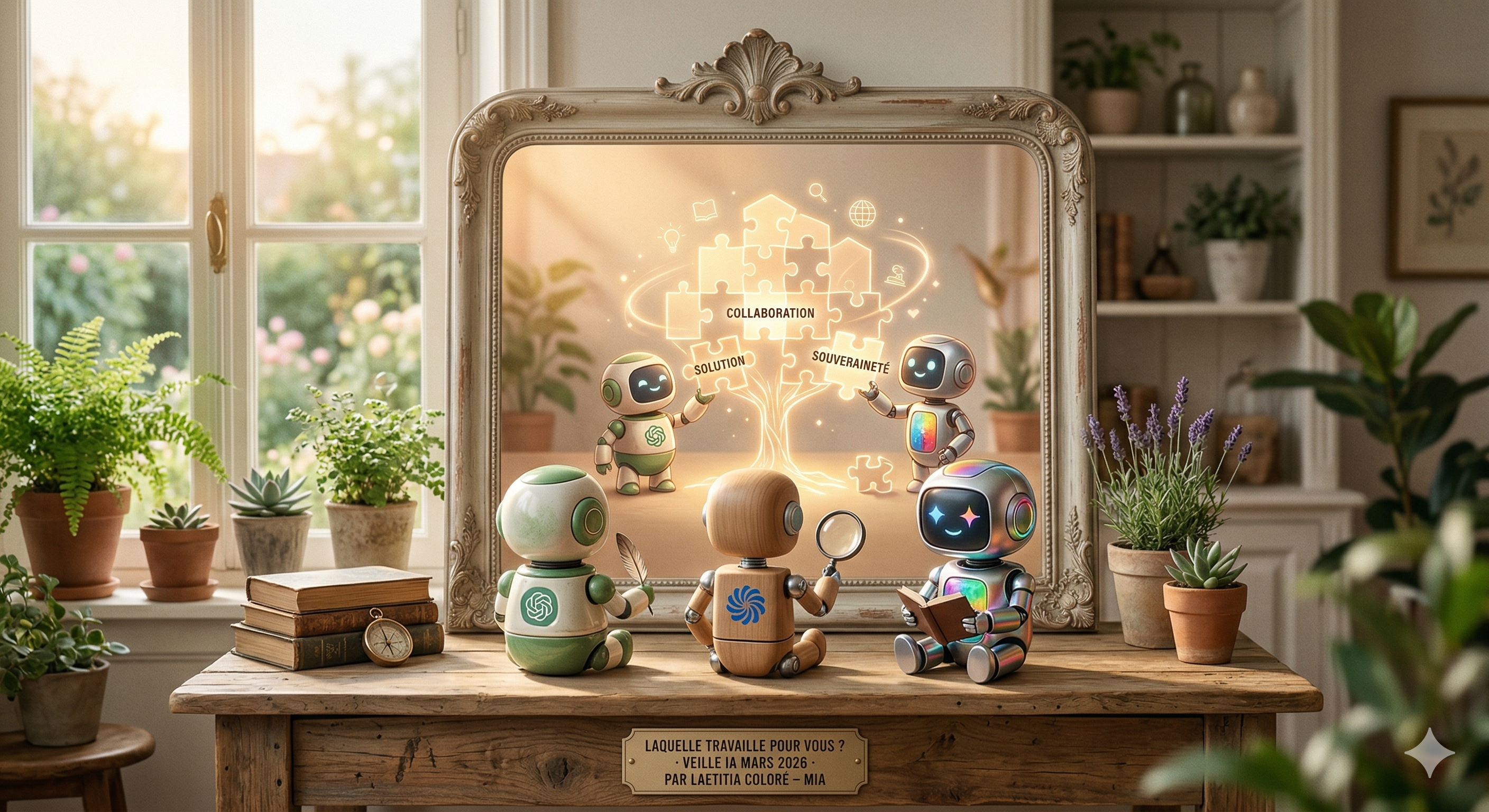 Capsule IA #2 — Mars 2026 — Laquelle travaille pour vous ?